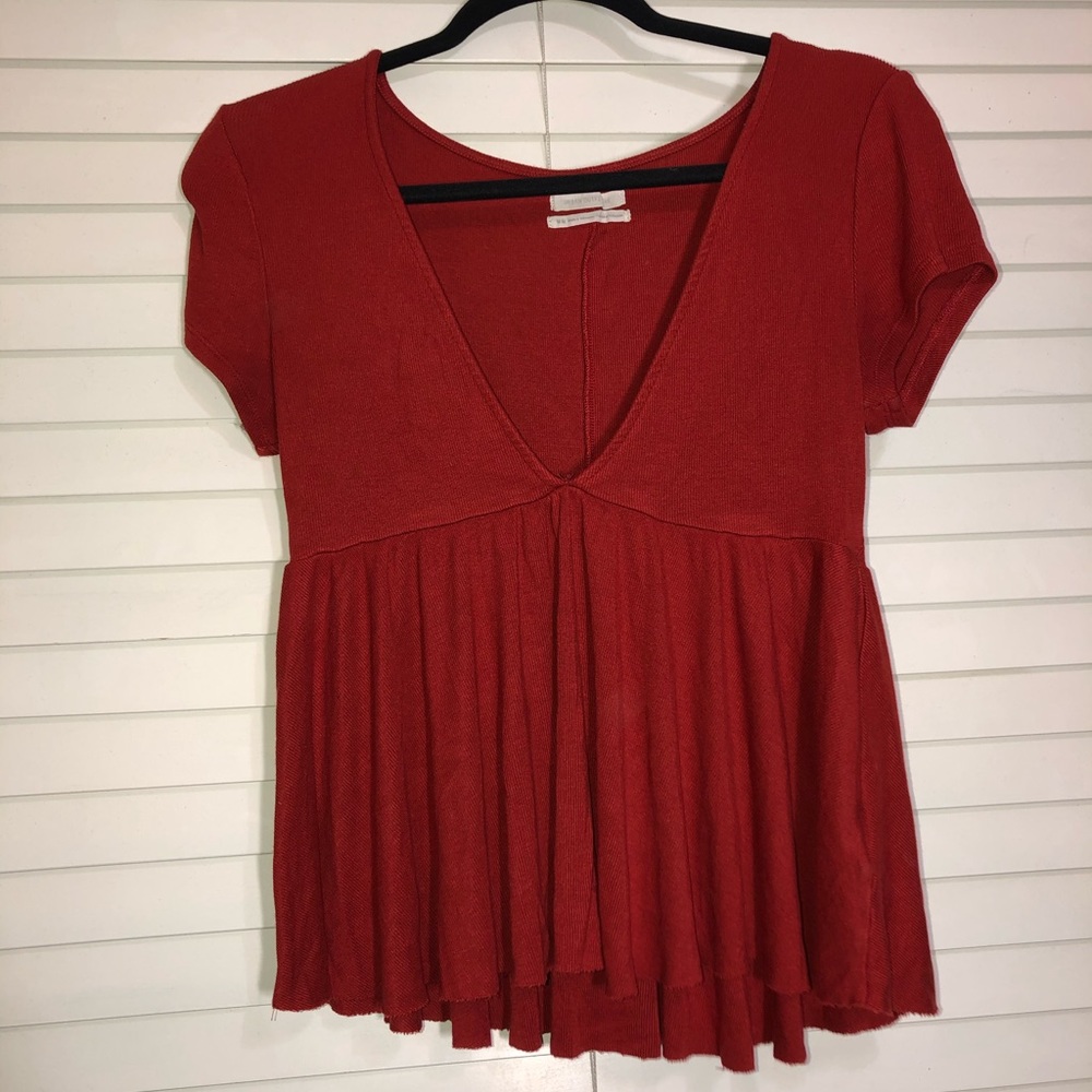 URBAN OUTFITTERS: basic babydoll top